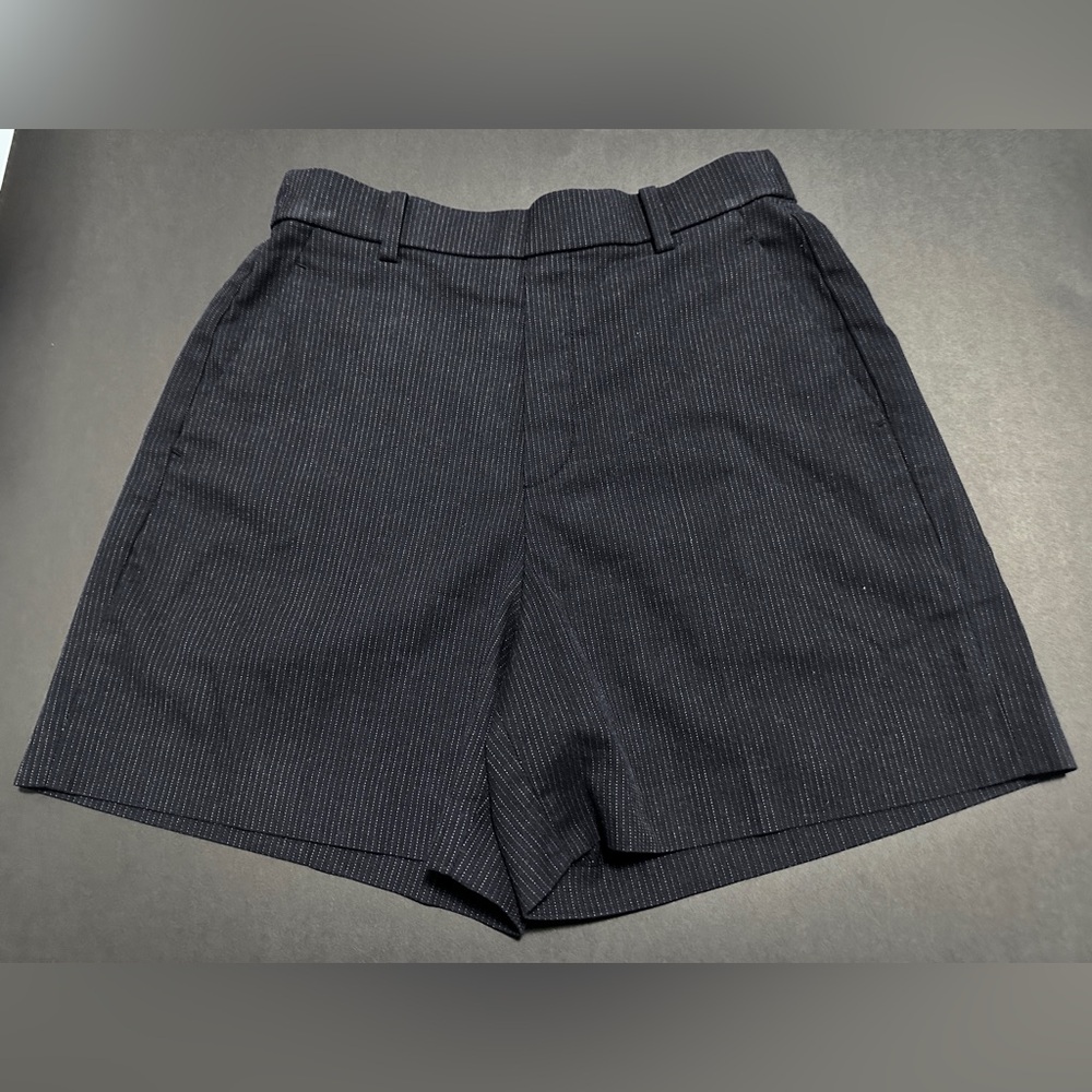Uniqlo Pinstripe Dress Shorts